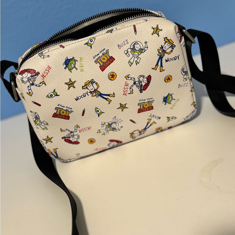 Disney Toy Story Crossbody Bag - Cream and Black